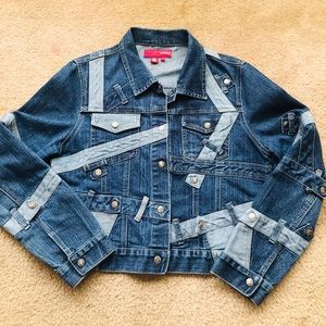Bandage Denim Jacket